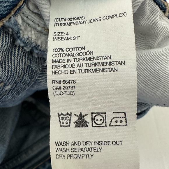 Vintage Y2K Tommy Hilfiger Stone Washed Jeans Size, 4 - Picture 3 of 8